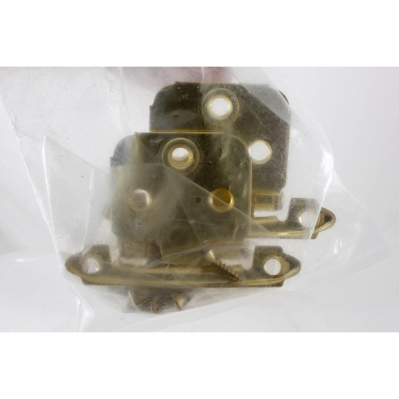 Amerock Cabinet Face Mount Self Closing Hinge M3429-3 Polished Brass Lot 4 Pair - Picture 5 of 5